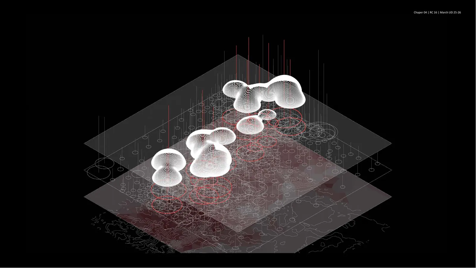 From overlapping field regions to connected volumes